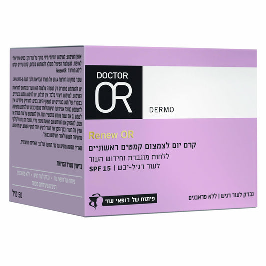 ריניו עור - קרם יום אנטי אייג ד"ר עור 50 מ"ל DR. OR