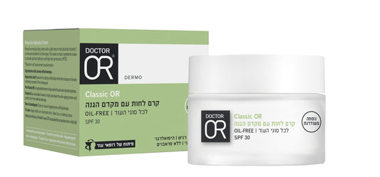 Classic OR קרם לחות עם מקדם הגנה SPF30 ד"ר עור 50 מ"ל Dr. Or