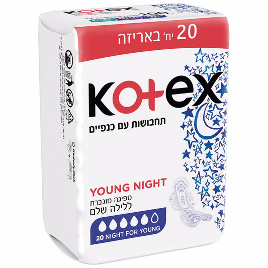 תחבושת קוטקס יאנג סופר לילה 