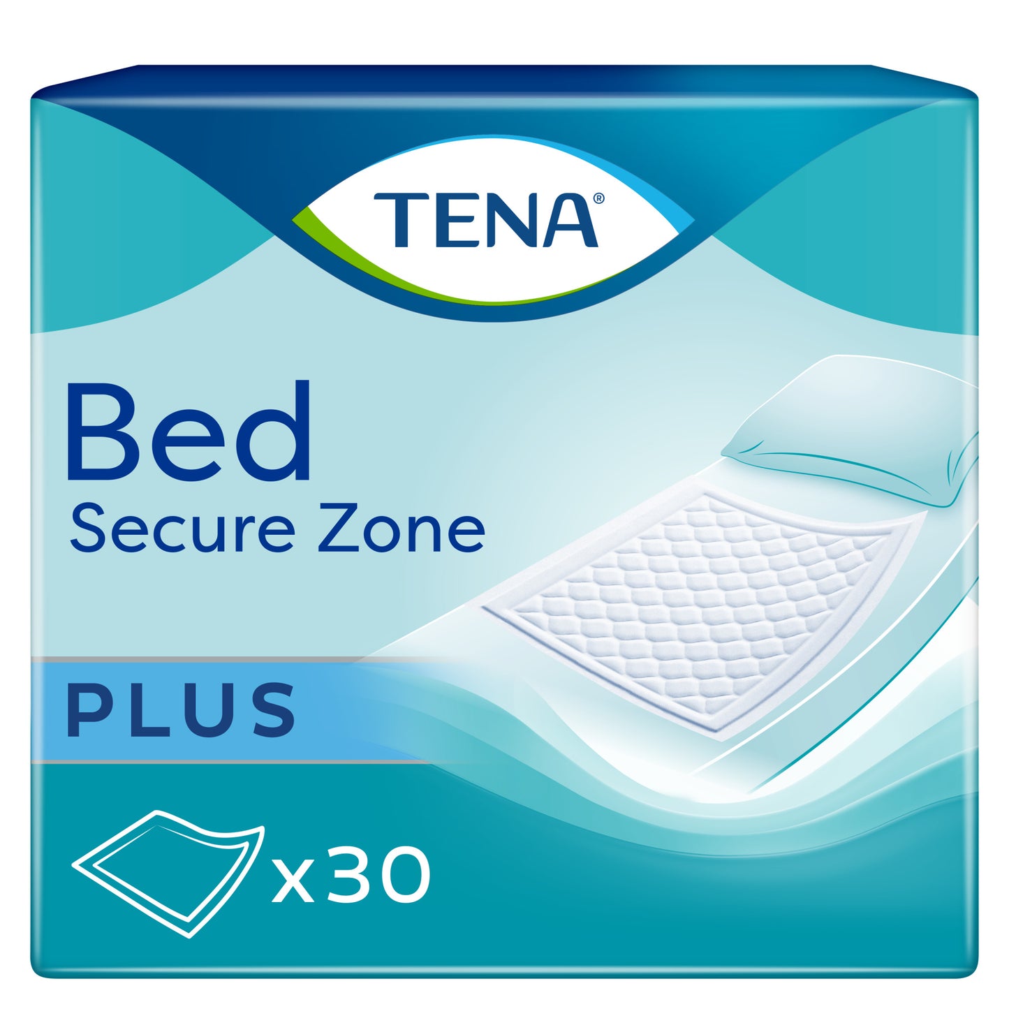 TENA סדיניה למיטה למבוגרים טנה פלוס 30 יחידות