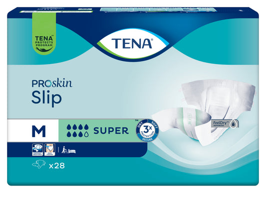 TENA חיתולים למבוגרים טנה סליפ סופר 28 יחידות M