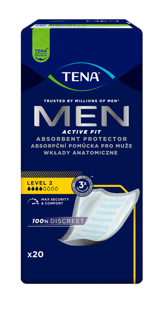 TENA פדים לגבר טנה שלב 2 20 יחידות