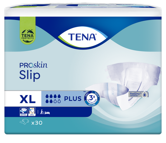 TENA חיתולים למבוגרים טנה סליפ פלוס XL 