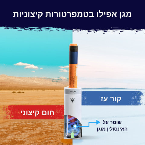 Vivi cap- מגן טמפרטורה לזריקות בקירור