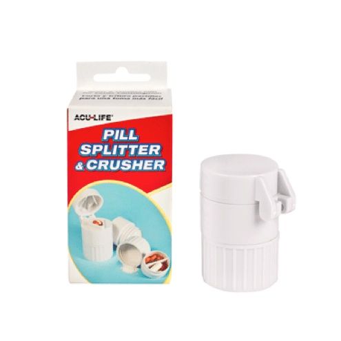 חוצה+כותש כדורים Pill Crusher