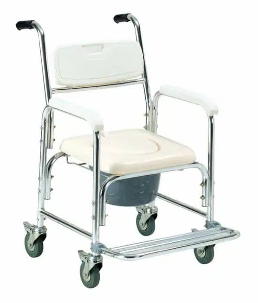 Soft Seat כסא רחצה ושירותים אלומיניום 45 ס”מ