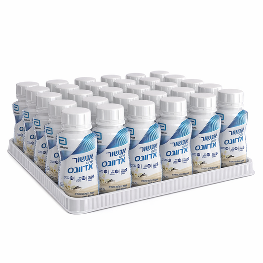 אנשור פלוס אדוונס בטעם וניל 30 יחידות Ensure