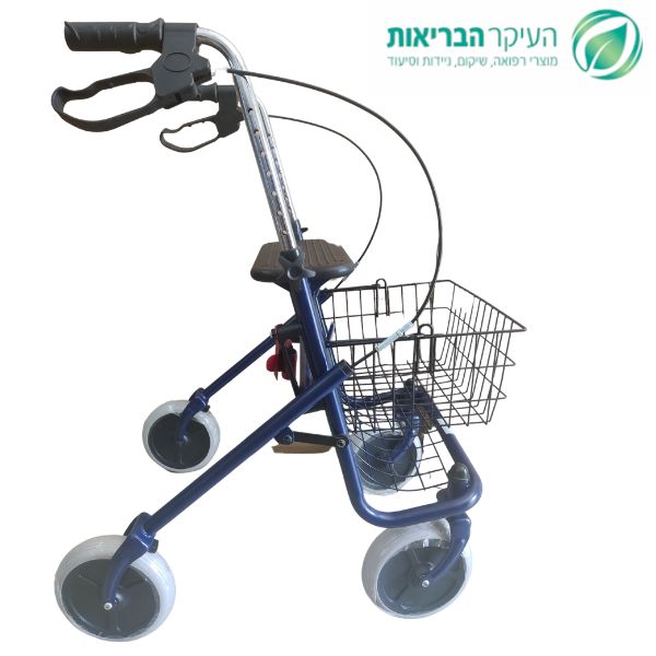 רולטור פלדה 4 גלגלים