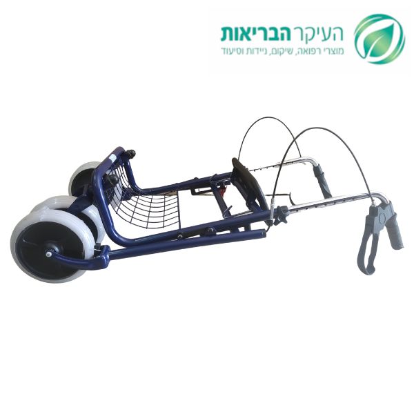 רולטור פלדה 4 גלגלים