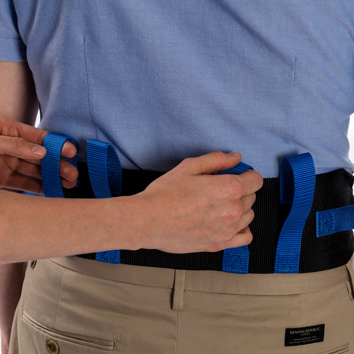 חגורת העברה עם סגירת קליפס למטופל - M