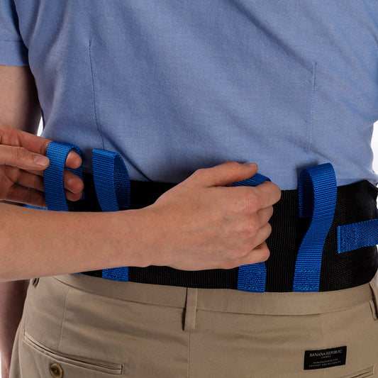 חגורת העברה עם סגירת קליפס למטופל - M