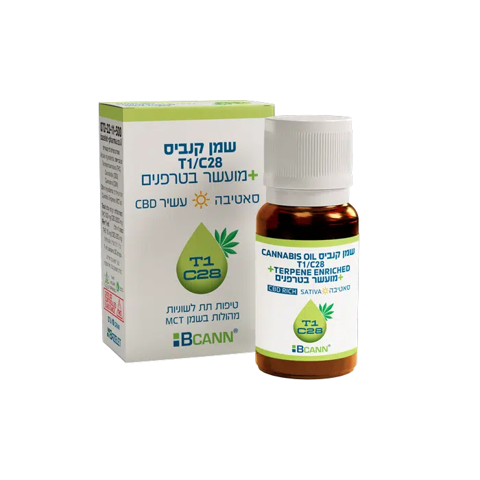 שמן ביקאן T1/C28  סאטיבה בזלת