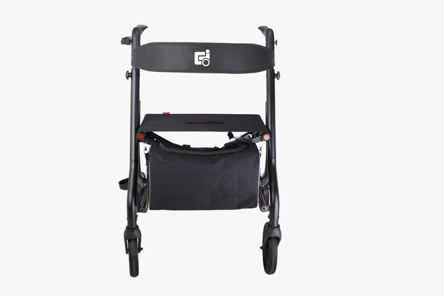 רולטור 4 גלגלים מתקפל עם מושב דגם Q צבע שחור 