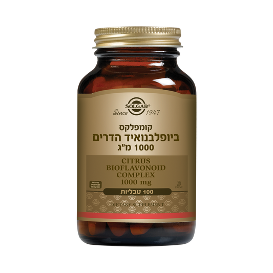 תוסף תזונה סולגאר קומפלקס ביופלבונואיד הדרים