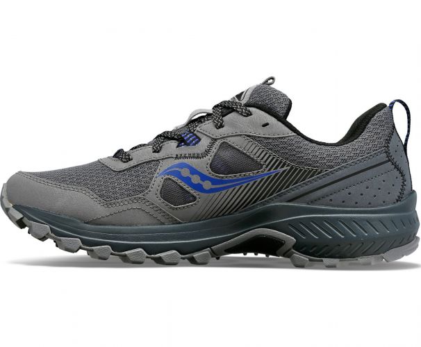 saucony נעלי ריצה לגברים EXCURSION TR16 אפור כהה/ כחול