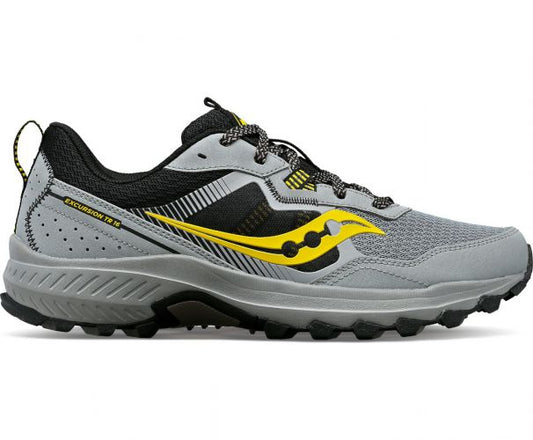 saucony נעלי ריצה לגברים EXCURSION TR16 אפור בהיר/צהוב