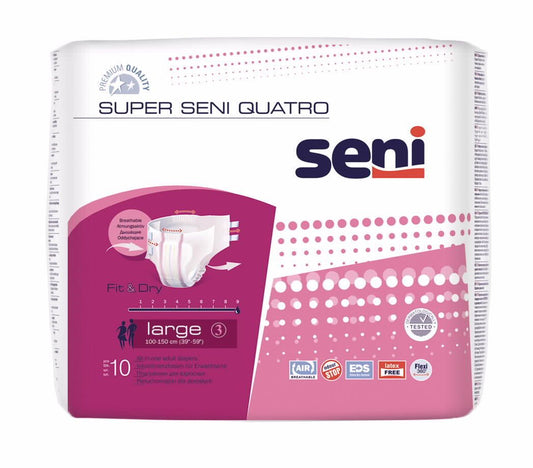 חיתולים למבוגרים סופר seni קוואטרו L