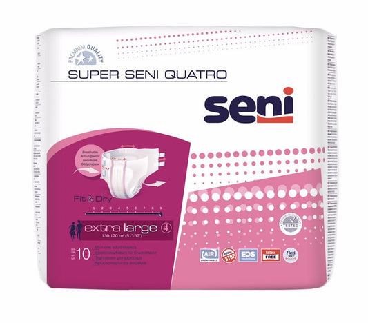 חיתולים למבוגרים סופר seni קוואטרו XL