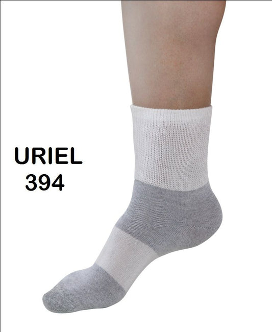 גרבי כסף לקיץ צבע לבן URIEL
