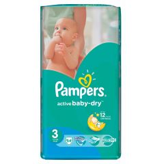 חיתולים שלב 3 פמפרס Pampers active baby-dry