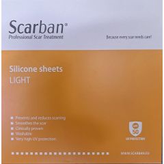 יריעות סיליקון עדינות 5x7.5 ס"מ Scarban Light