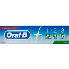 אורל בי משחת שיניים 123 פרש 100ML ORAL B