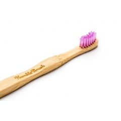 מברשת שיניים מבמבוק HUMBLE CO- ילדים ultra-soft סגול