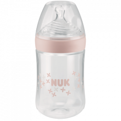 בקבוק הזנה לתינוק 260ml - לבן - NUK 