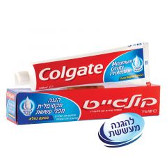 משחת שיניים להגנה מקסימלית מפני עששת קולגייט