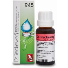 R45 טיפות הומיאופתיות 22 מ"ל - ד"ר רקווג Dr. Reckeweg