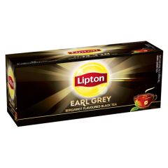 תה שחור ארל גריי 25 יחידות - ליפטון Lipton