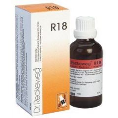  טיפות הומיאופתיות 50 מ"ל ד"ר רקווג Dr Reckeweg R18