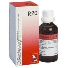  טיפות הומיאופתיות 50 מ"ל ד"ר רקווג Dr Reckeweg R20