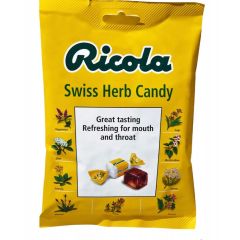 ריקולה סוכריות צמחים בשקית 70 גרם Ricola