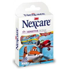 פלסטרים לילדים מטוסים נקסקר NEXACRE SENSETIVE PLANES