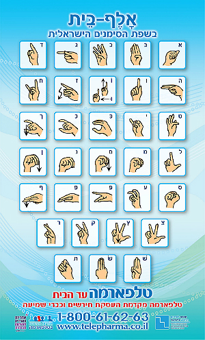 לוח שפת הסימנים